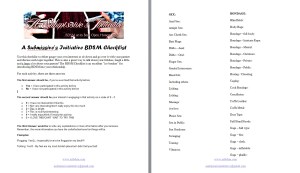 The ASI Checklist!