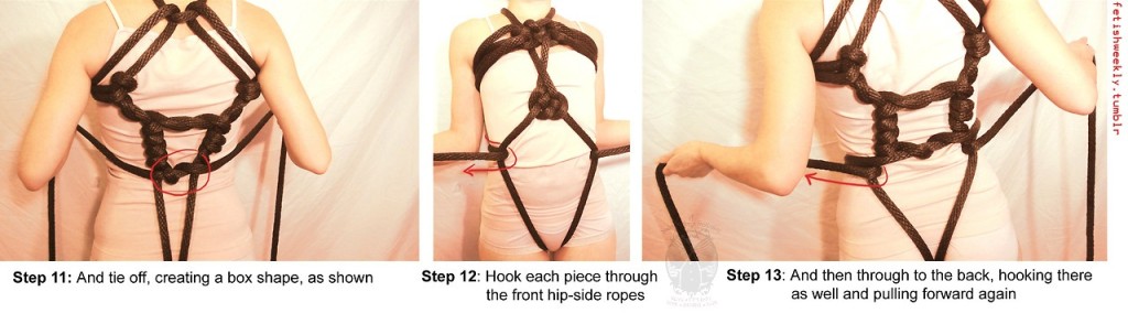 Coin Basket Harness Tutorial by Fetish Weekly 